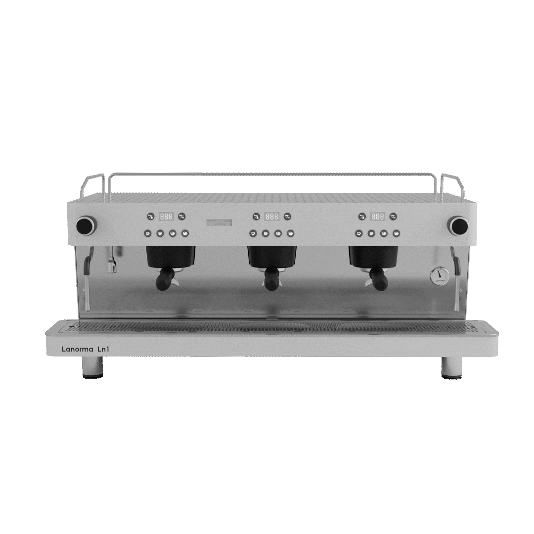LaNorma 3 Grupos para coffee service comercial color Negra
